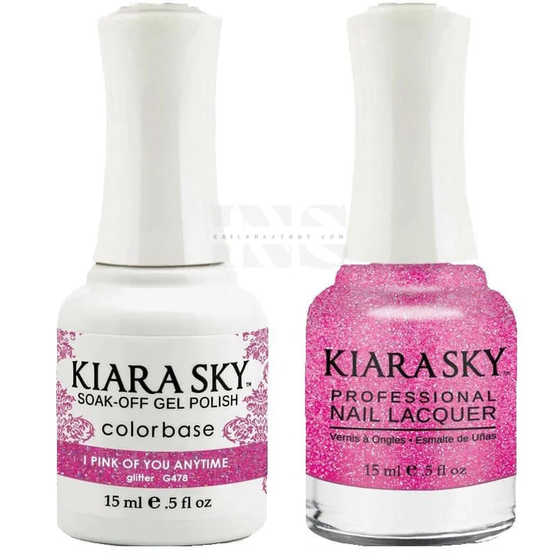 KIARA SKY GEL I Pink You Anytime G478 - Gel Polish