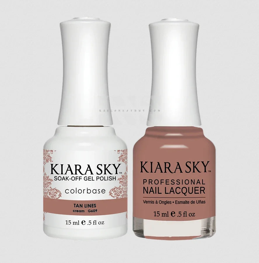 KIARA SKY GEL - In The Nude Collection - Tan Lines G609 -