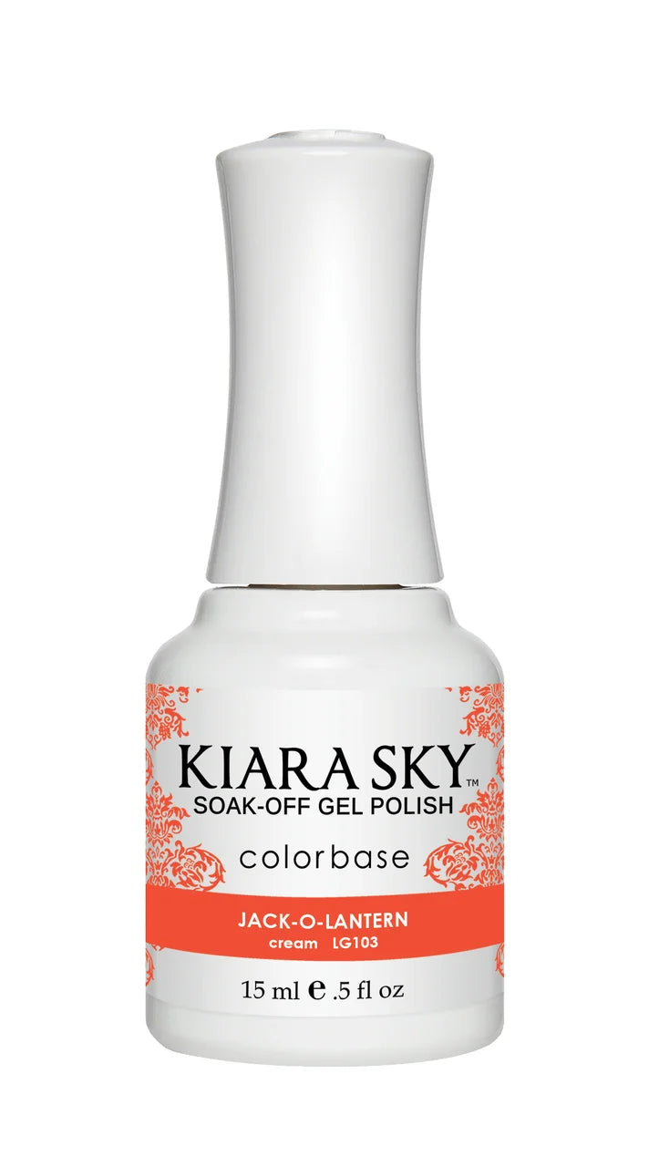 Kiara sky gel jack-o-lantern lg103 - gel polish
