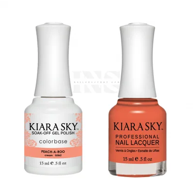 KIARA SKY GEL Peach-A-Roo G562 - Gel Polish