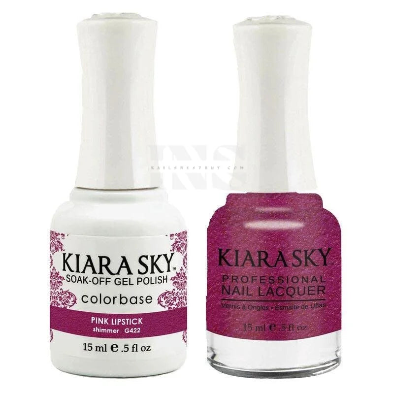 KIARA SKY GEL Pink Lipstick G422 - Gel Polish