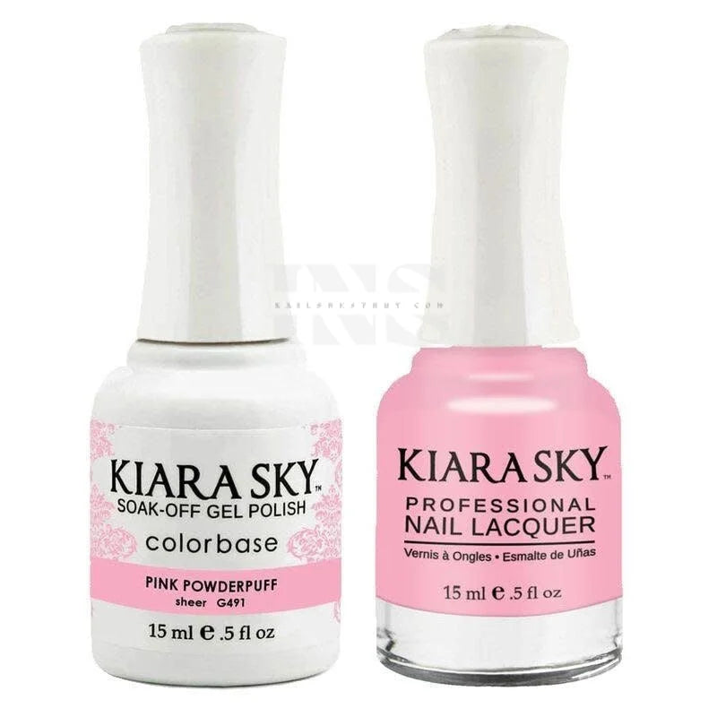 KIARA SKY GEL Pink Powderpuff G491 - Gel Polish