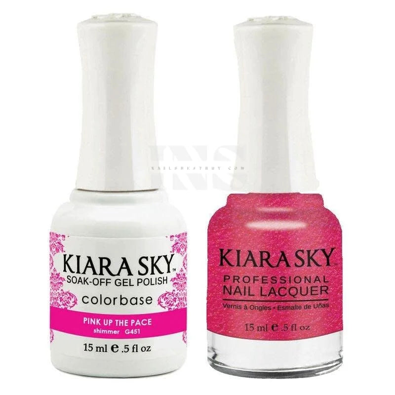 KIARA SKY GEL Pink Up the Pace G451 - Gel Polish