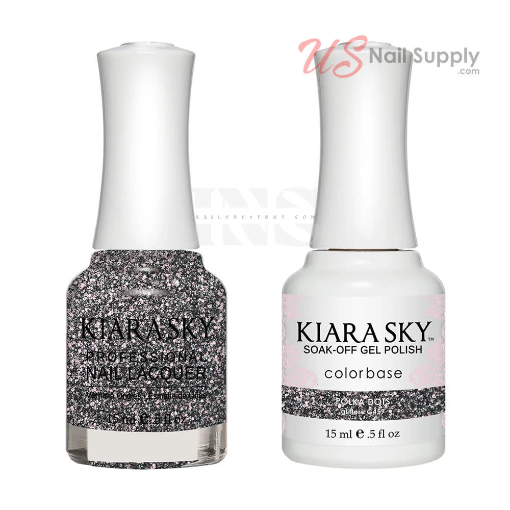 KIARA SKY GEL Polka Dots G459 - Gel Polish