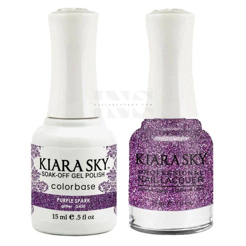 KIARA SKY GEL Purple Spark G430 - Gel Polish