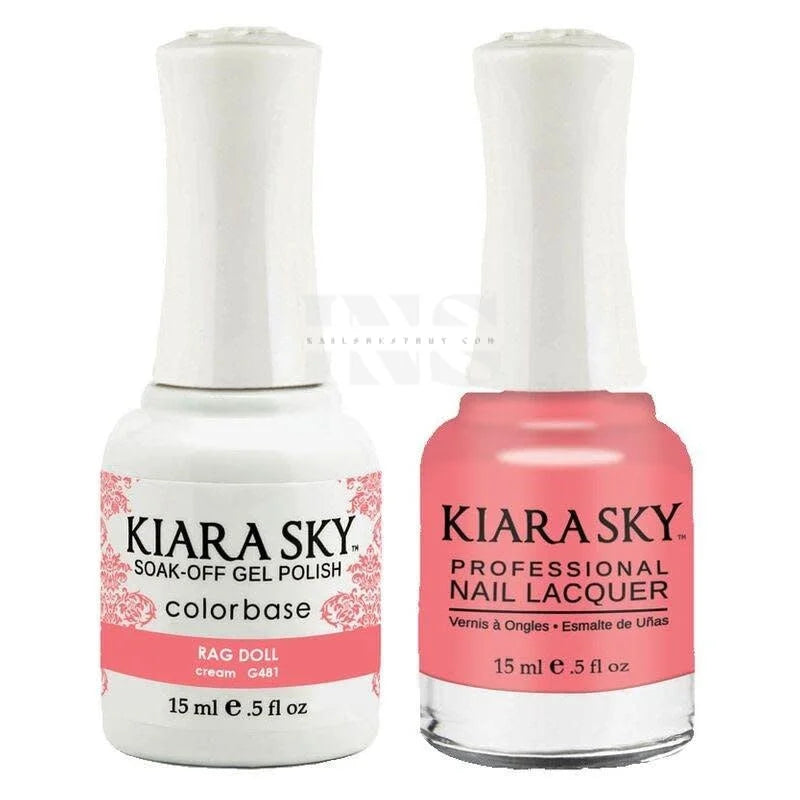 KIARA SKY GEL Rag Doll G481 - Gel Polish