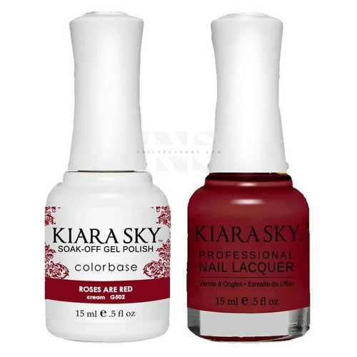 KIARA SKY GEL Roses are Red G502 - Gel Polish