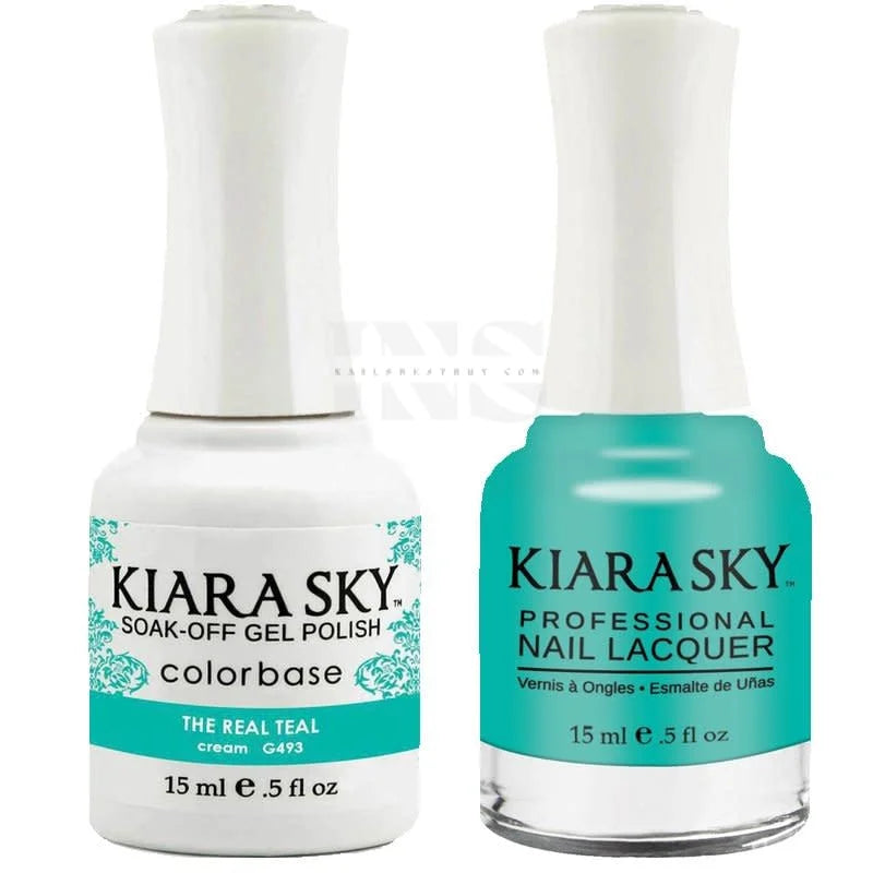 KIARA SKY GEL The Real Teal G493 - Gel Polish