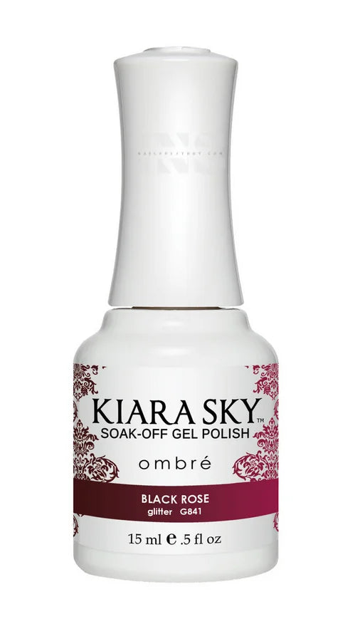 KIARA SKY Ombre Gel Black Rose G841 - Gel Polish