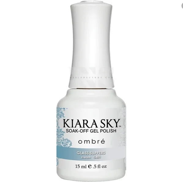 KIARA SKY Ombre Gel Glass Slippers G801 - Gel Polish