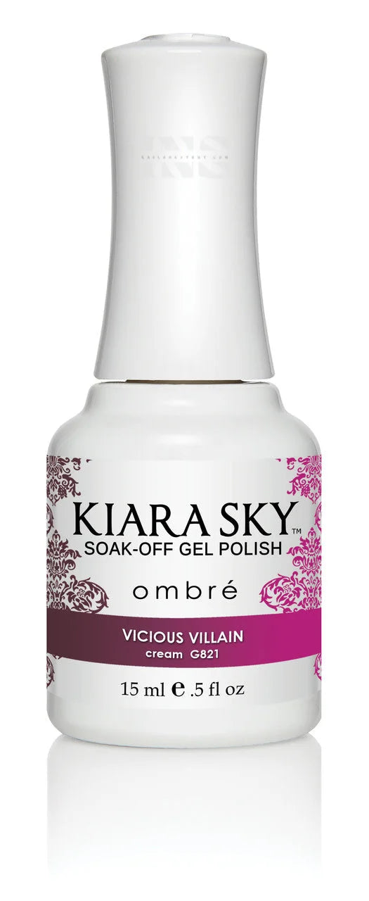 KIARA SKY Ombre Gel Vicious Villain G821