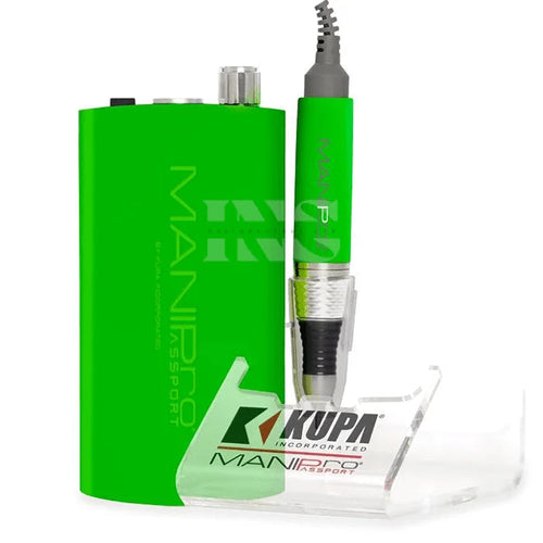 KUPA Mani Pro Passport KP-60 - Neon Green - Nail Drill