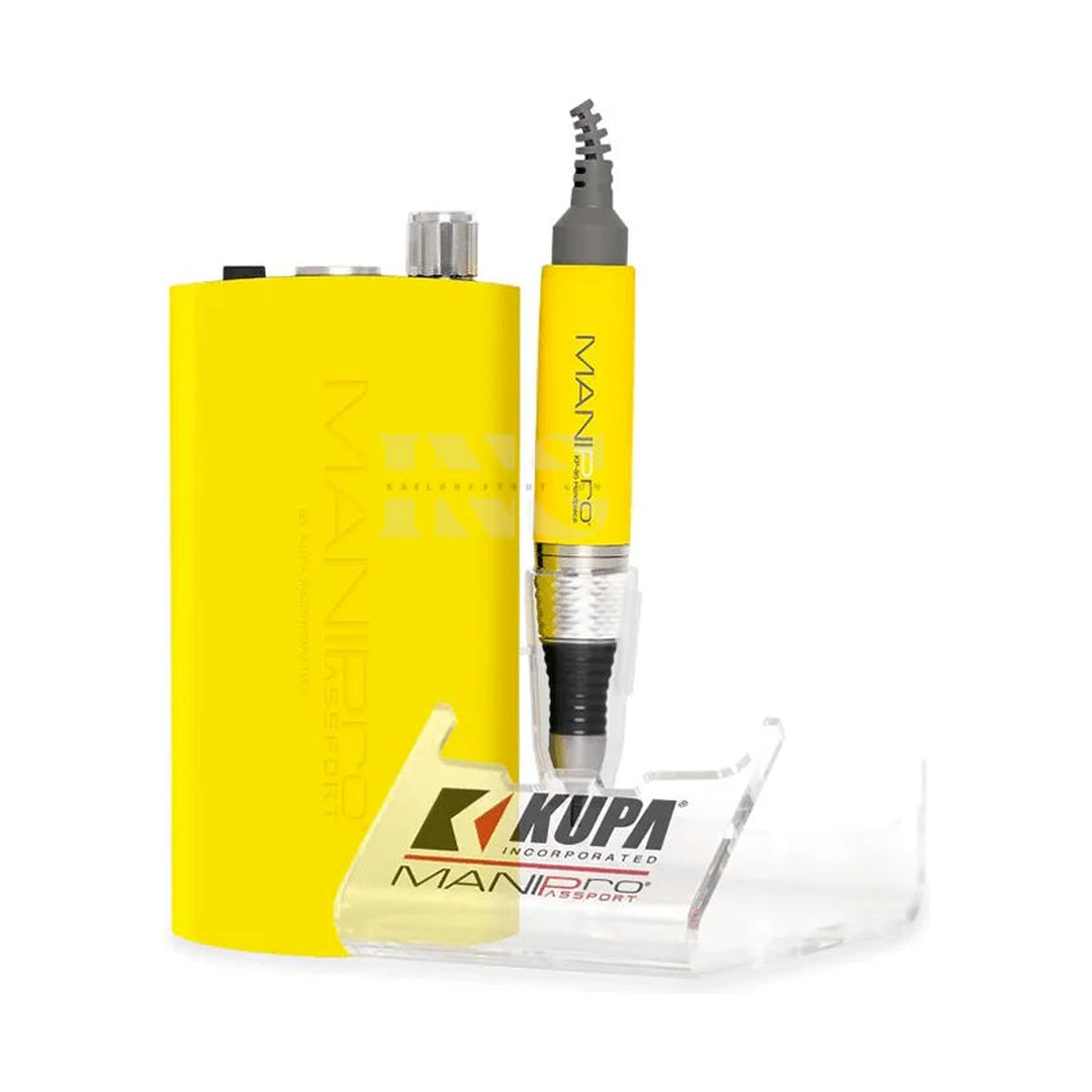 KUPA Mani Pro Passport KP-60 - Neon Yellow - Nail Drill