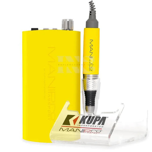 KUPA Mani Pro Passport KP-60 - Neon Yellow - Nail Drill