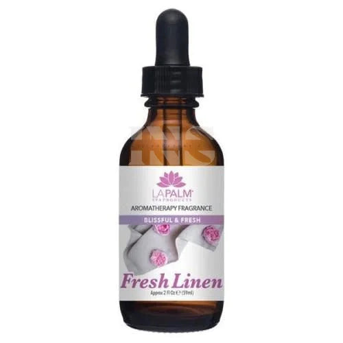 LA PALM Aromatherapy Fragrance Oil 2 oz - Fresh Linen -
