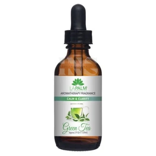 LA PALM Aromatherapy Fragrance Oil 2 oz - Green Tea -