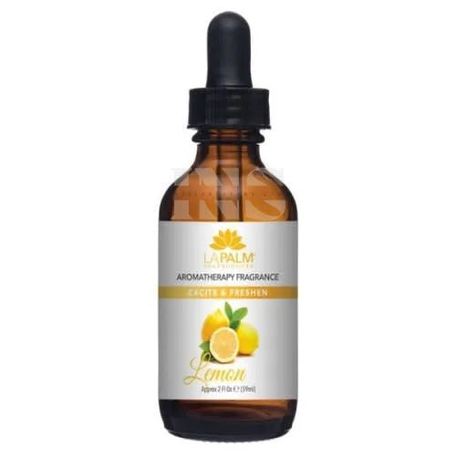 LA PALM Aromatherapy Fragrance Oil 2 oz - Lemon - Fragrance