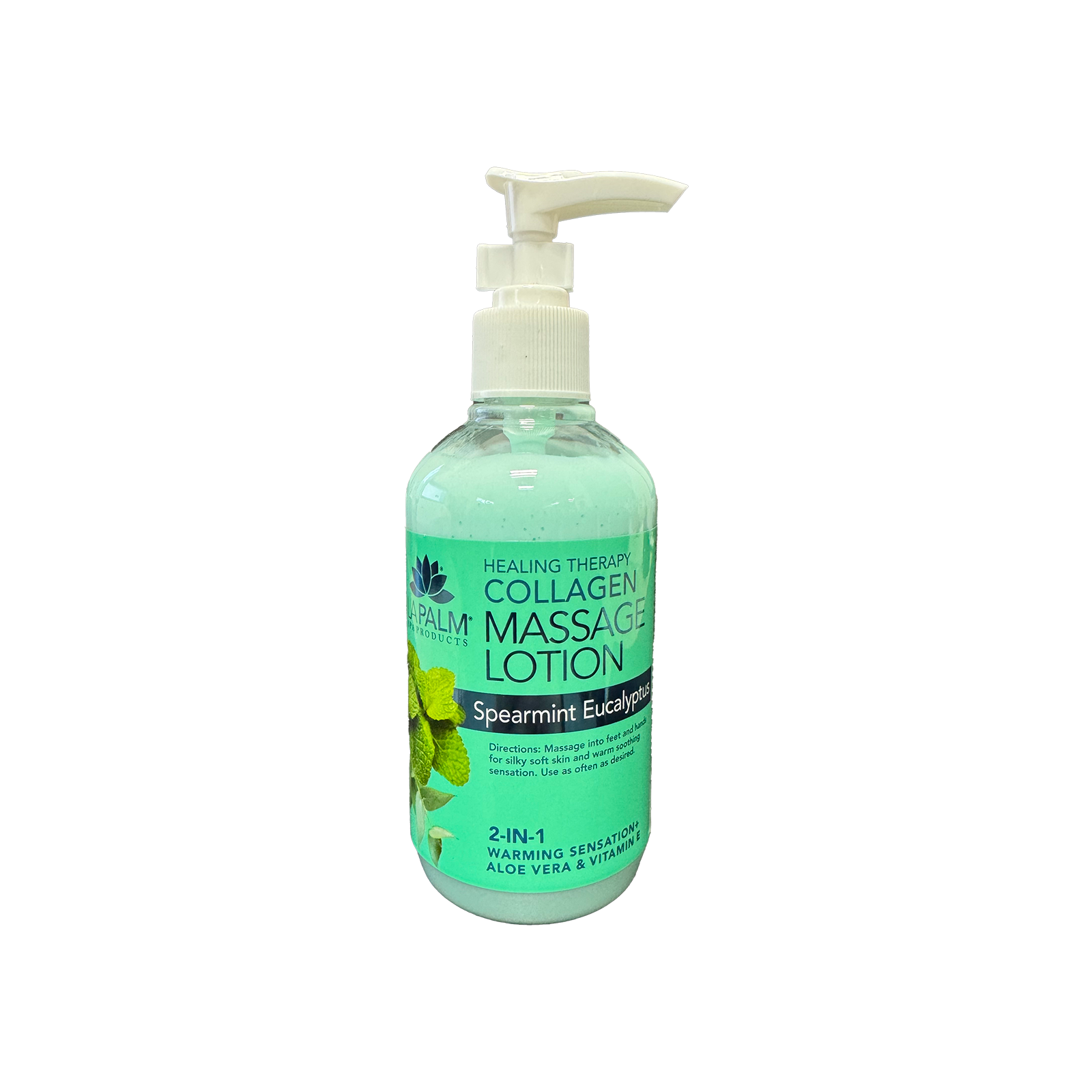 La palm collagen massage lotion 8 oz single - spearmint