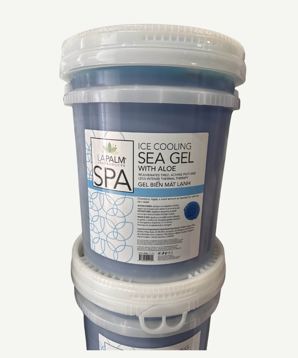 La palm cooling sea gel mint bucket - spa treatment