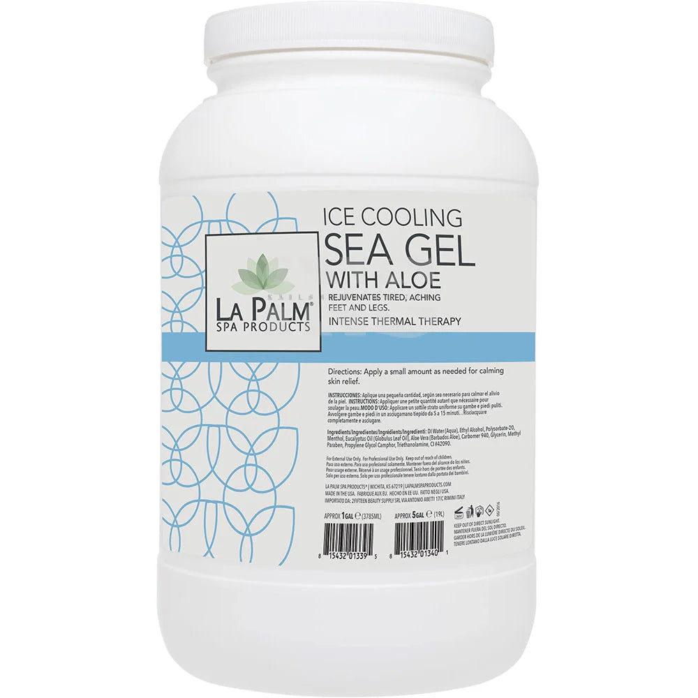 LA PALM Cooling Sea Gel Mint Gallon - Spa Treatment