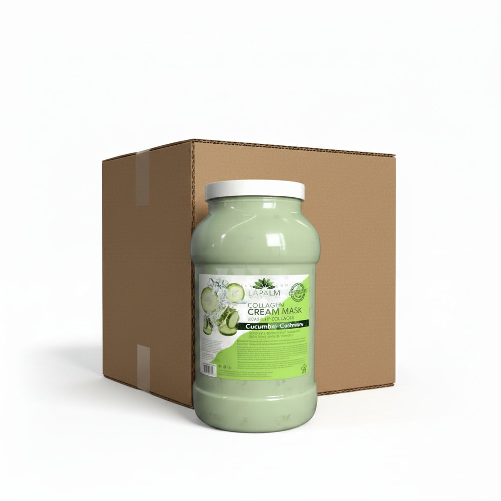 LA PALM Cream Mask Cucumber Cashmere Gallon - Spa Treatment