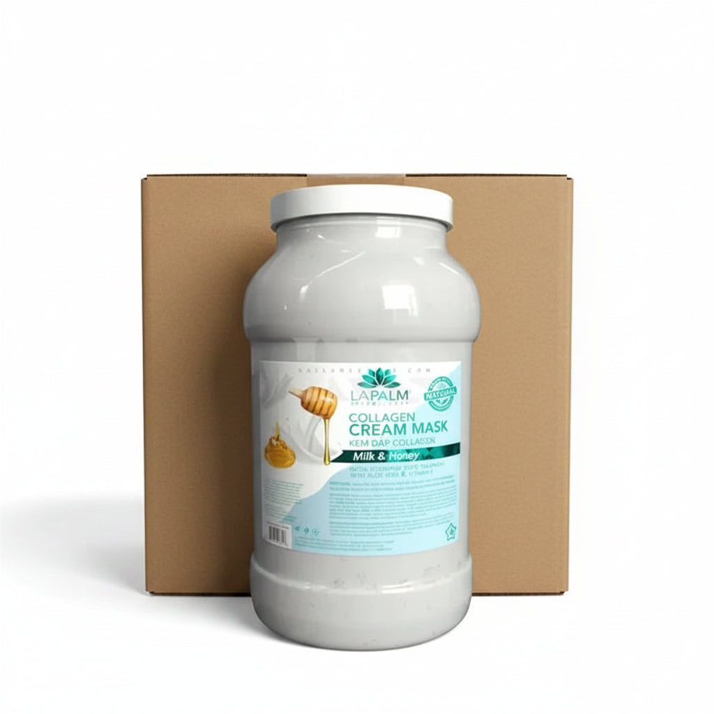 LA PALM Cream Mask Milk & Honey Gallon - Spa Treatment