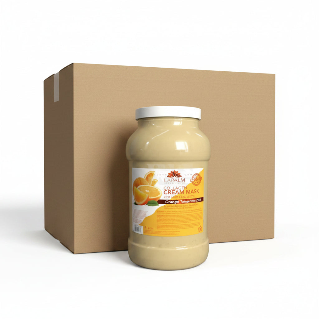 LA PALM Cream Mask Orange Tangerine Zest Gallon - Spa