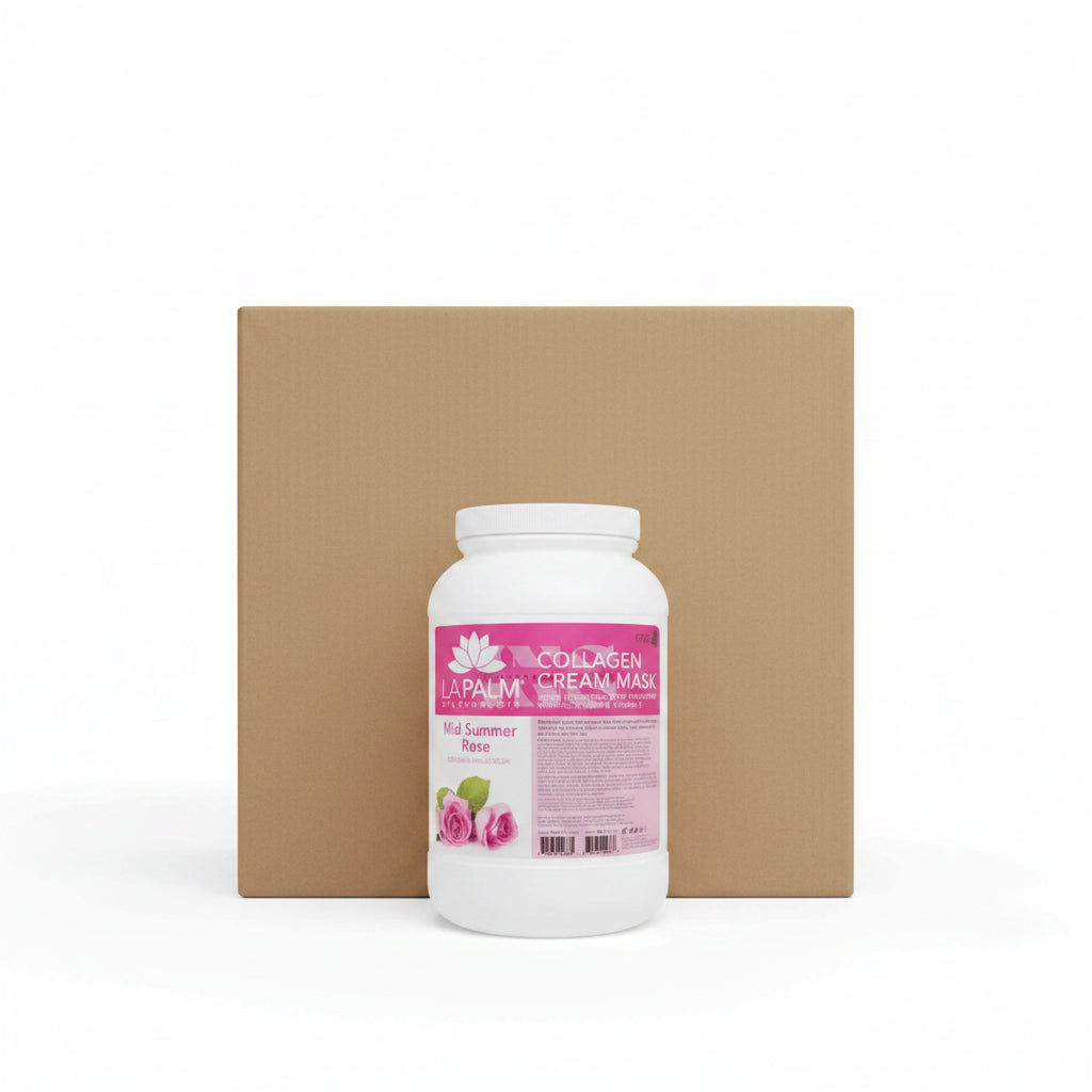 LA PALM Cream Mask Mid Summer Rose Gallon - Spa Treatment