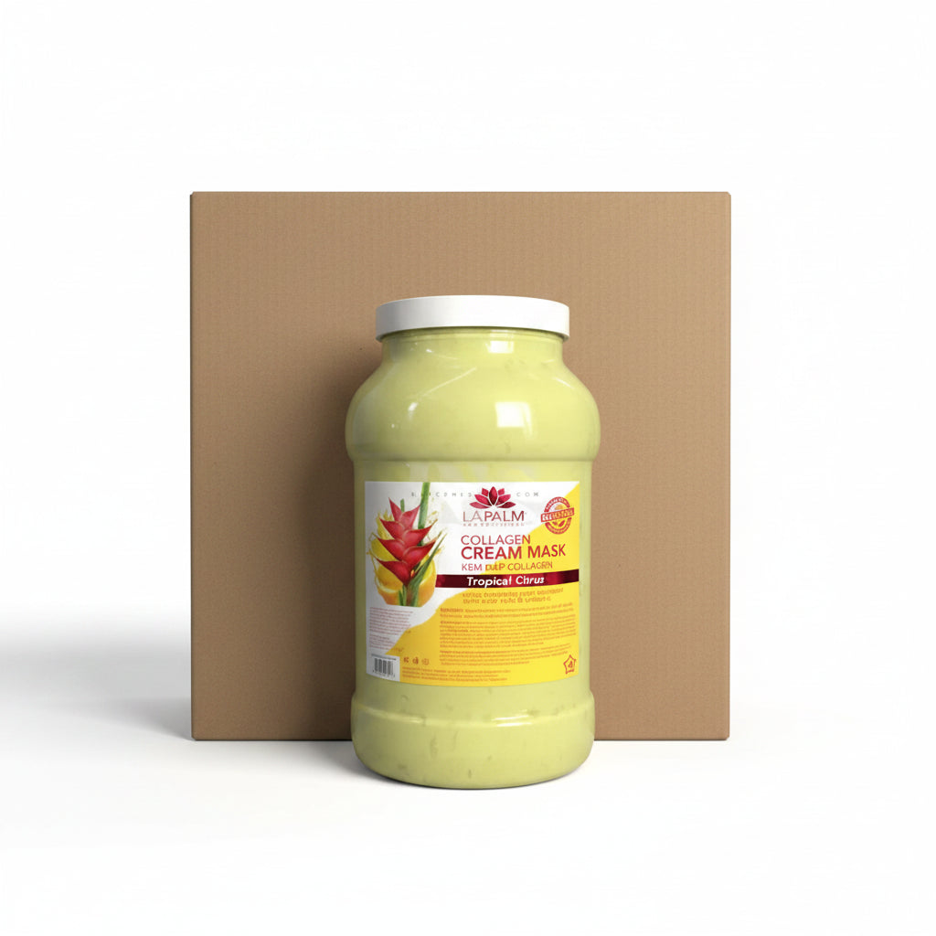 LA PALM Cream Mask Tropical Citrus Gallon - Spa Treatment