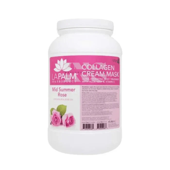 LA PALM Cream Mask Mid Summer Rose Gallon - Spa Treatment