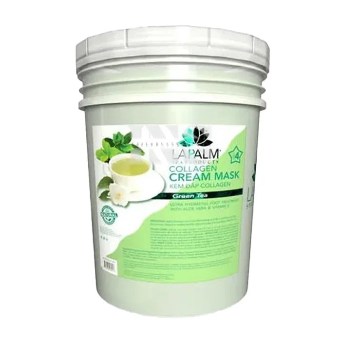 LA PALM Cream Mask Green Tea Bucket - Spa Treatment