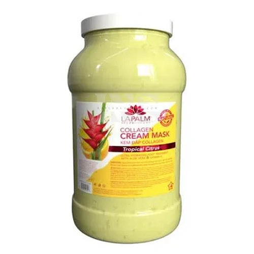 LA PALM Cream Mask Tropical Citrus Gallon - Spa Treatment