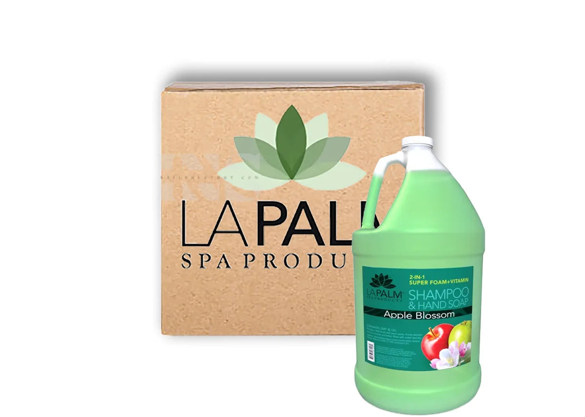 LA PALM Hand Soap Apple Gallon 4/Box - Spa Treatment