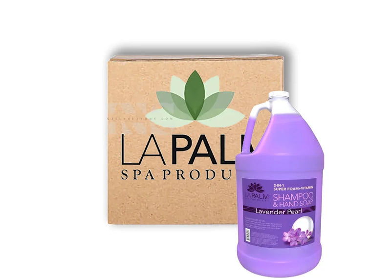 LA PALM Hand Soap Lavender Gallon 4/Box - Spa Treatment