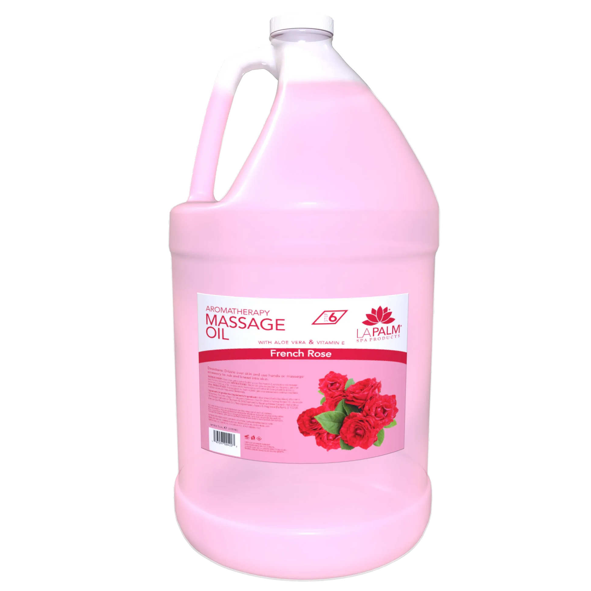 La palm massage oil gallon 4/box - mid summer rose