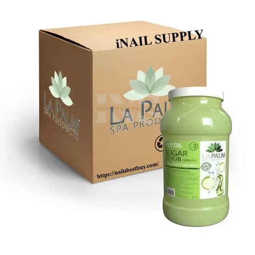 LA PALM Oil Sugar Scrub Cucumber Cashmere Gallon 4/Box