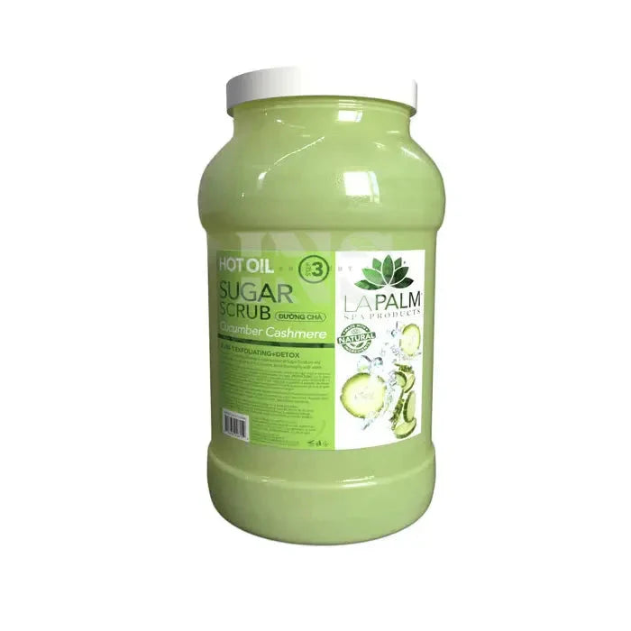 LA PALM Oil Sugar Scrub Cucumber Cashmere Gallon - Spa