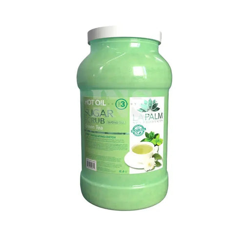 LA PALM Oil Sugar Scrub Green Tea Gallon - Spa Treatment