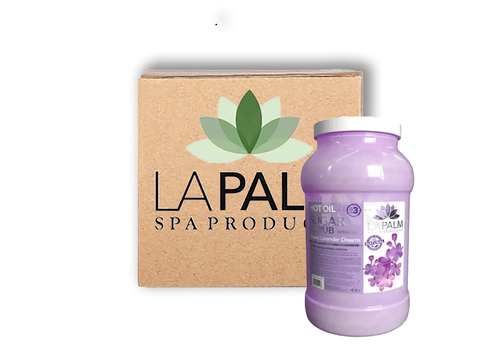 LA PALM Oil Sugar Scrub Lavender Gallon 4/box