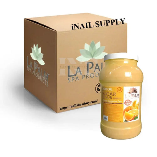 LA PALM Oil Sugar Scrub Orange Tangerine Zest Gallon 4/box