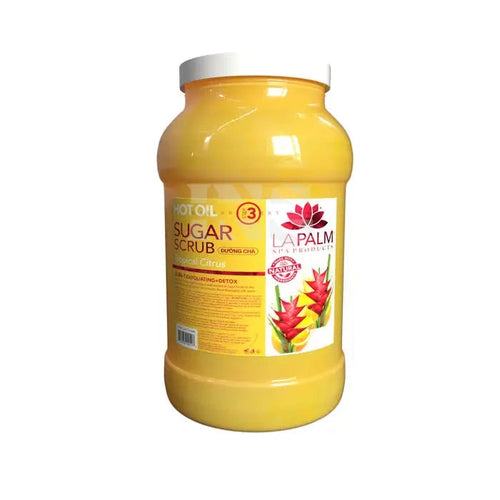 LA PALM Oil Sugar Scrub Tropical Citrus Gallon - Spa