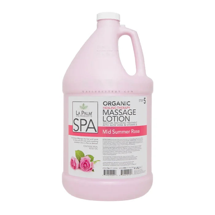 LA PALM Organic Healing Lotion French Rose Gallon - Lotion