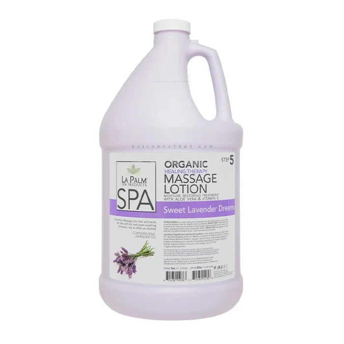 LA PALM Organic Healing Lotion Lavender Gallon - Lotion