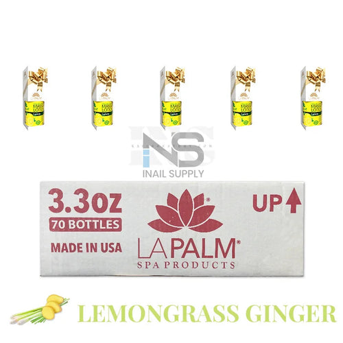 LA PALM Organic Healing Lotion Lemongrass & Ginger 3.3 oz