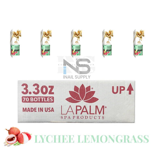LA PALM Organic Healing Lotion Lychee Lemongrass 3.3 oz 70/BOX