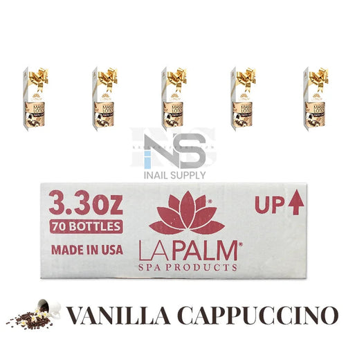 LA PALM Organic Healing Lotion Vanilla Cappuccino 3.3 oz 70/BOX