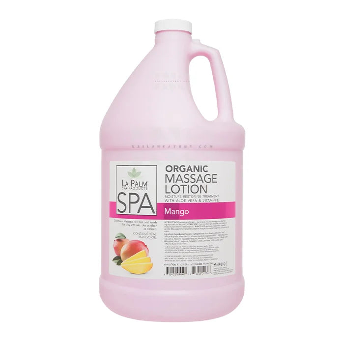 LA PALM Organic Lotion Mango Gallon - Lotion