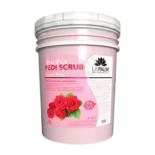 LA PALM Pedi Scrub Gel French Rose Bucket - Spa Treatment