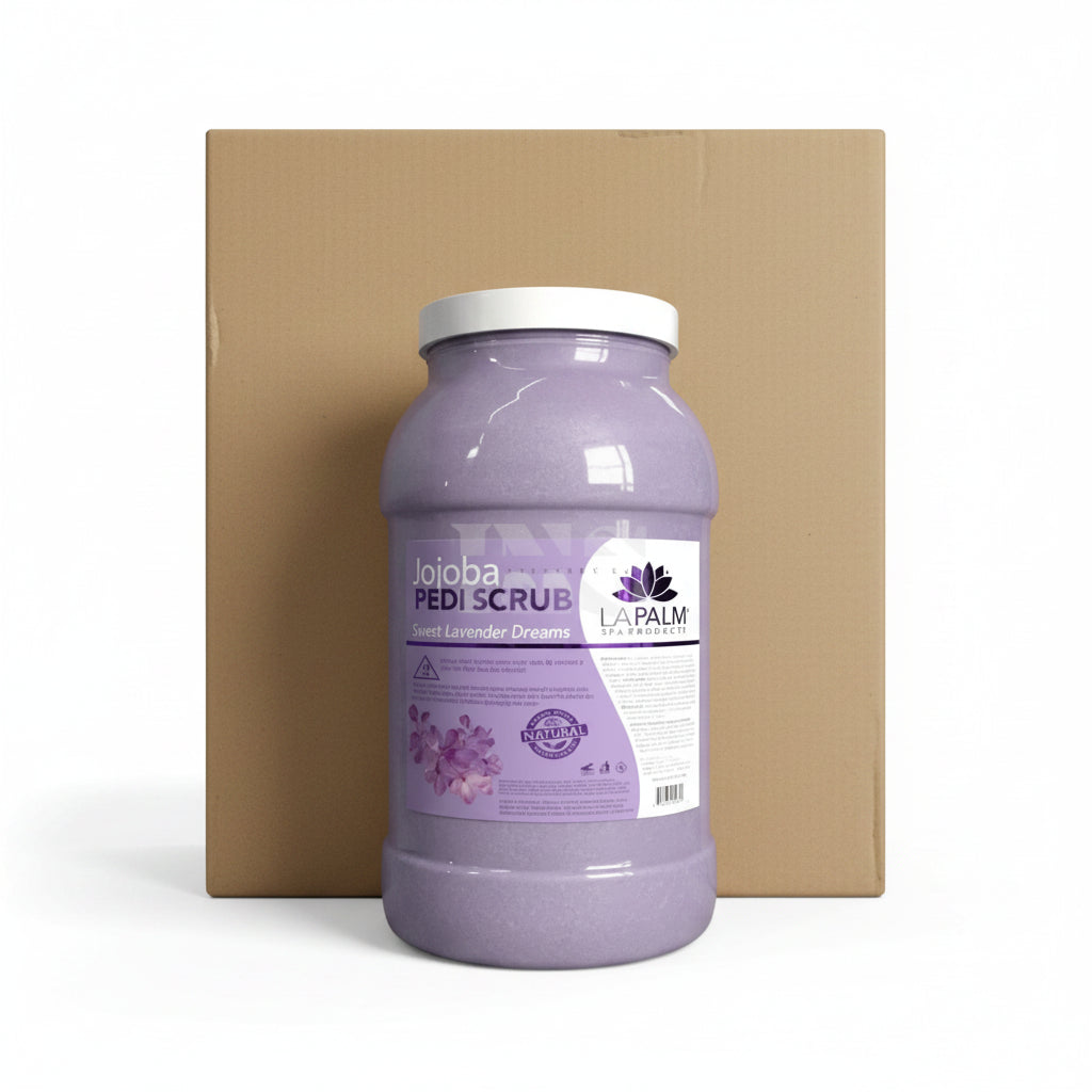 LA PALM Pedi Scrub Gel Lavender Gallon - Spa Treatment