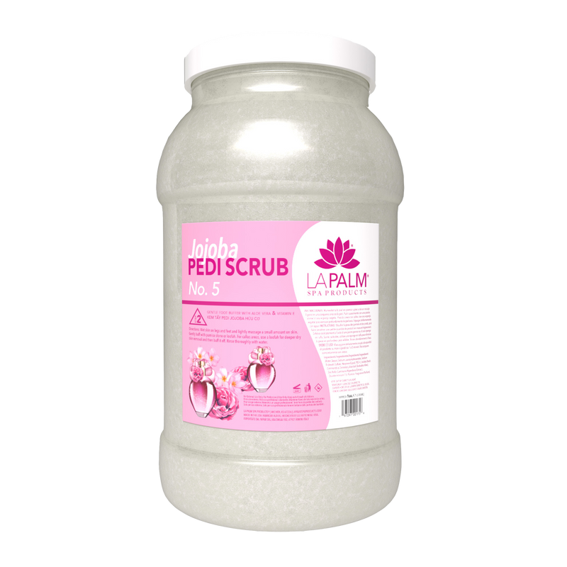 La palm pedi scrub gel gallon 4/box - no.5